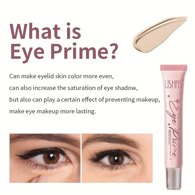 Long-Lasting Eye Primer & Concealer Cream – High-Gloss Perfection & Flawless Coverage
