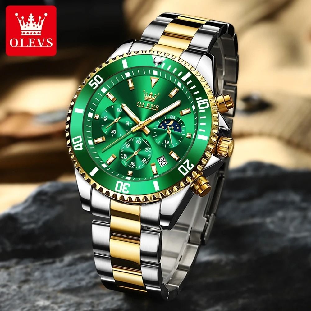 OLEVS 2870 Men Chronograph Quartz Watch