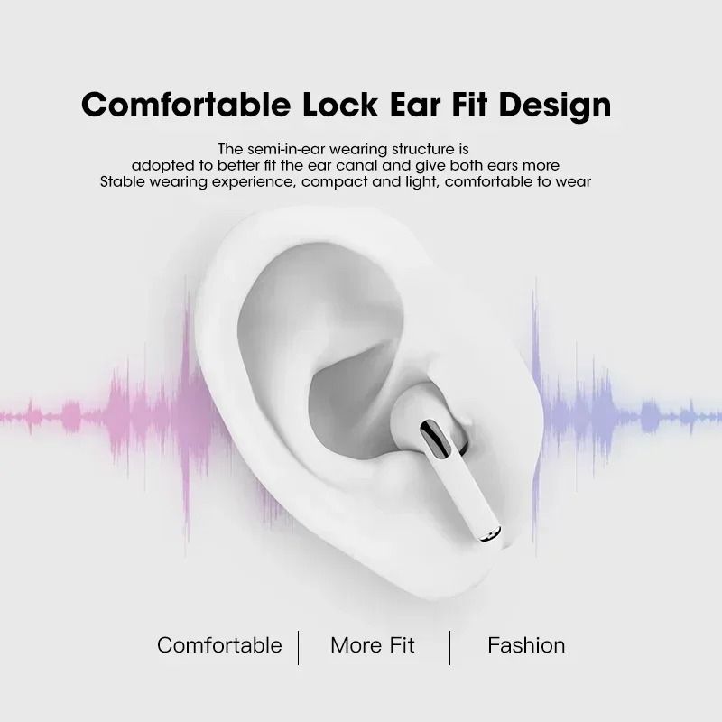 TWS Wireless Bluetooth Earphones with Touch Control and Charging Case