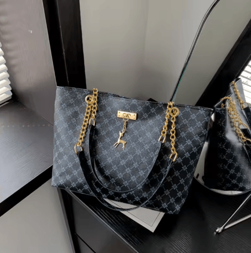 Soft Leather Women Tote Bag with Large Capacity & Stylish Shoulder Design