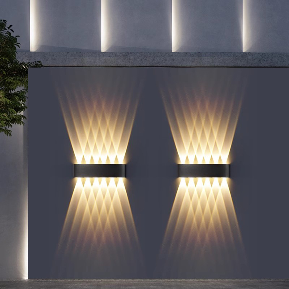 Aluminum Decorative Lighting, Outdoor Waterproof Wall Lamps, Bedroom Living Room Wall Lights, Exterior Lamp Fixture