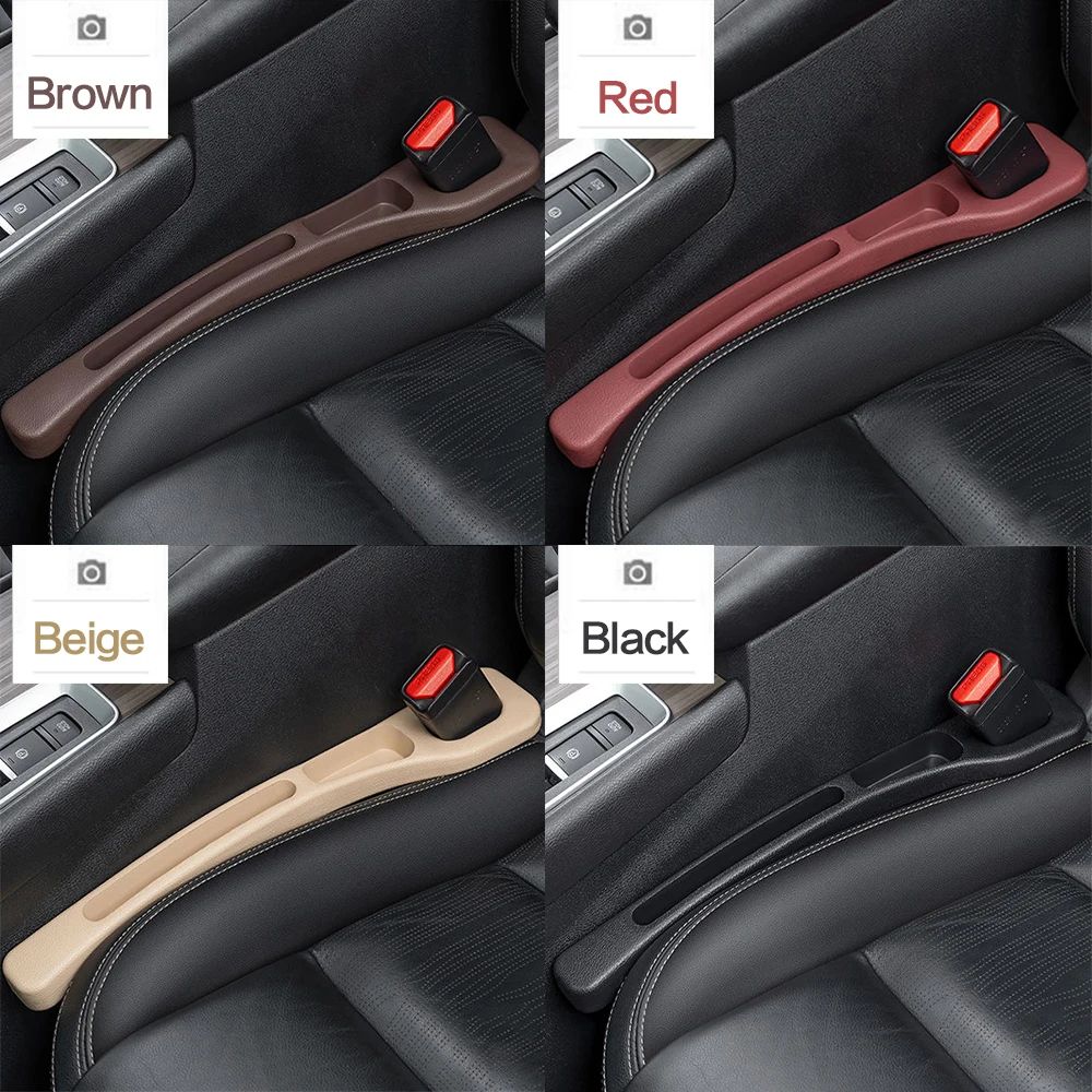 GapGuard Car Seat Gap Filler – Interior Crevice Organizer for Seats (2-Piece Set)