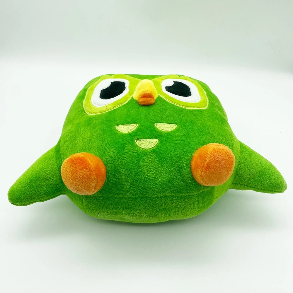 Green Owl Plush Toy, Cartoon Anime Animal Plush Doll, Birthday Gift