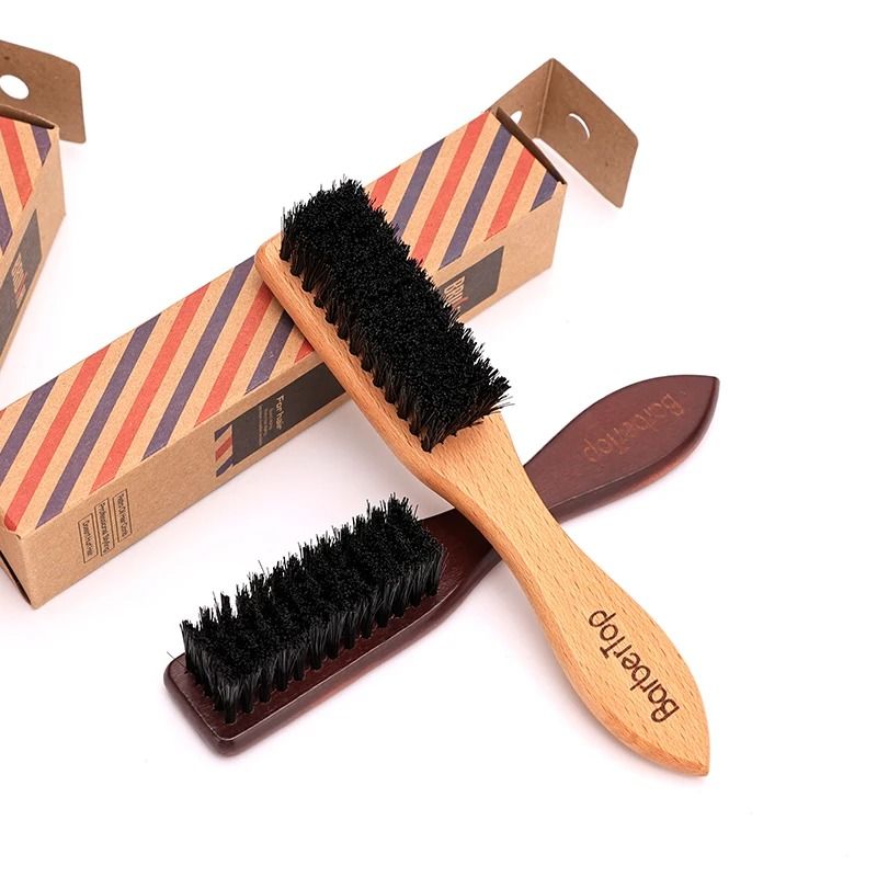 Wooden Beard & Neck Brush | Artisan Barber Grooming Tool