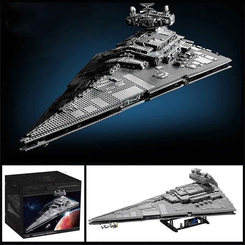 Destroyer of Empires Ultimate Spaceship Building Set – 4784 Piece Sci-Fi Display Model for Adults