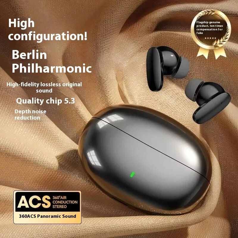 TWS Wireless Bluetooth Earphones with Touch Control and Long Playtime