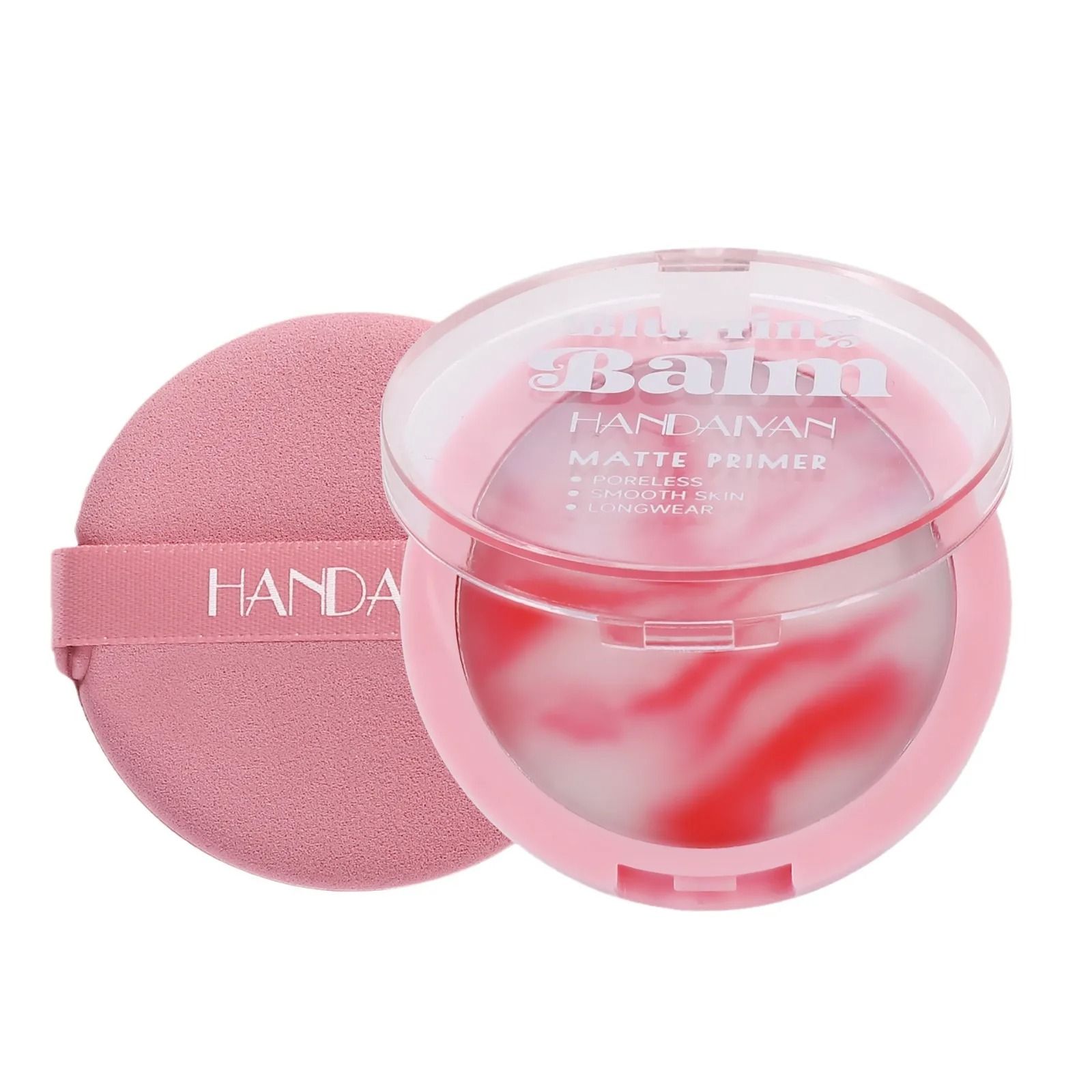 Loose Face Powder with Puff Oil Control Matte Waterproof Finish