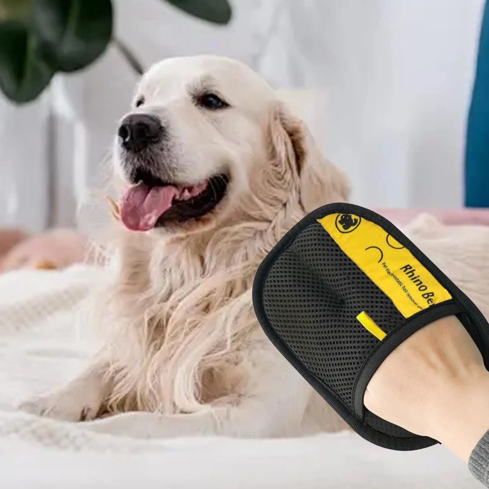 Double Sided Pet Grooming Gloves