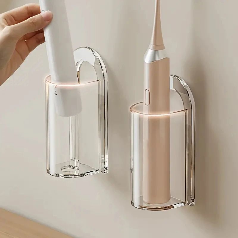 Wall Mounted Toothbrush Holder – Space Saving Electric Toothbrush Organizer