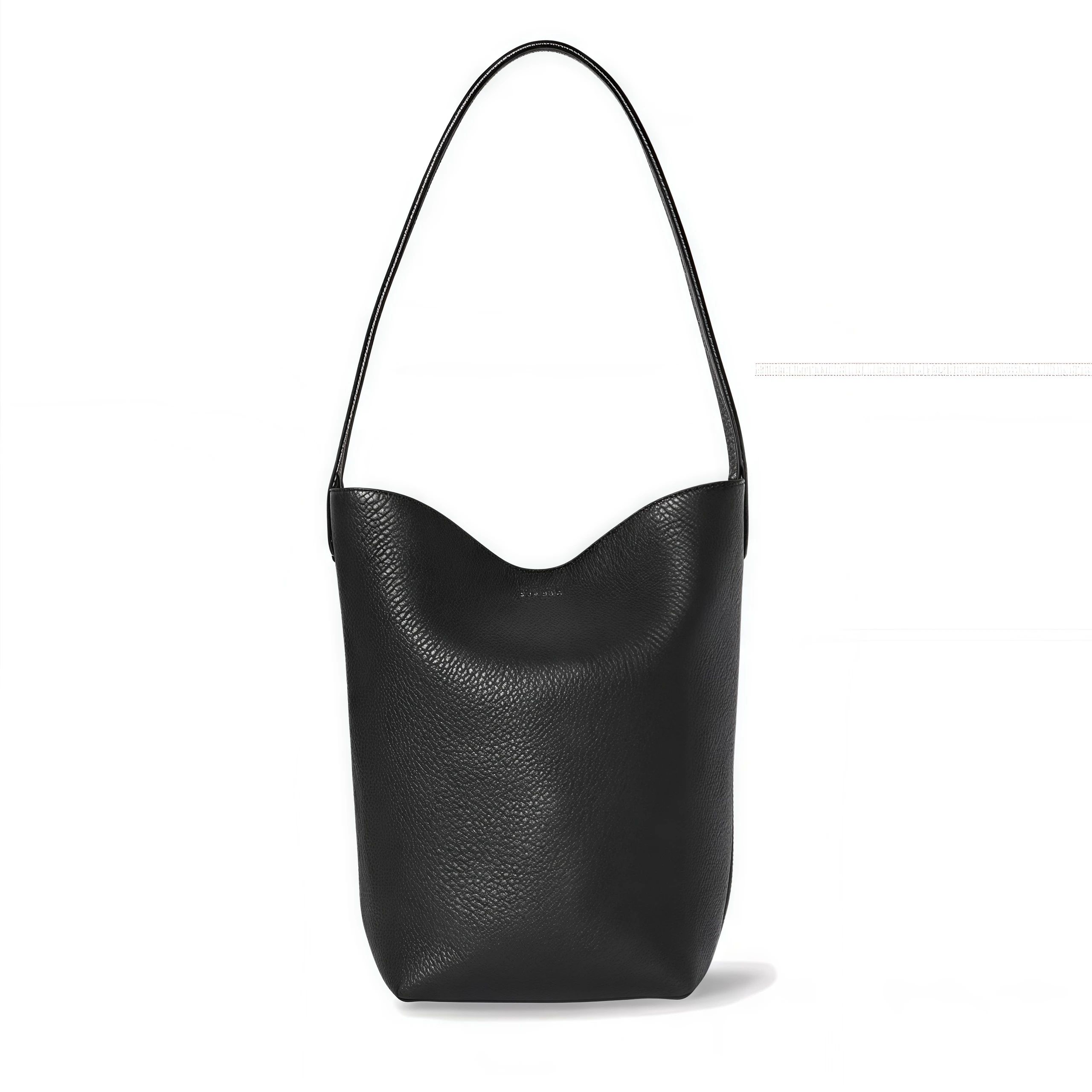 Womens Leather Bucket Tote Bag