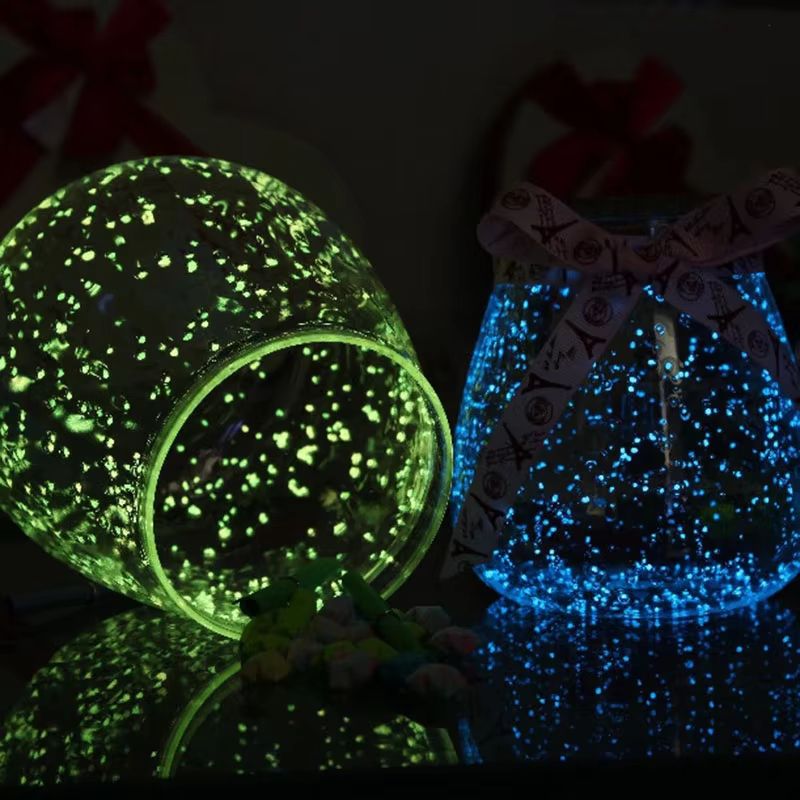 Luminous Particles Sand – Colorful Fluorescent Glow Powder for DIY Home & Party Deco