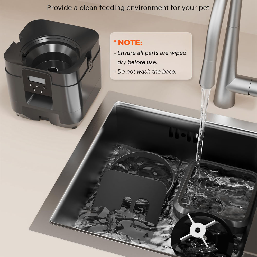 Smart Pet Feeder Automatic Cat Feeder, Dog Slow Food Machine, Timed Quantitative Dispenser