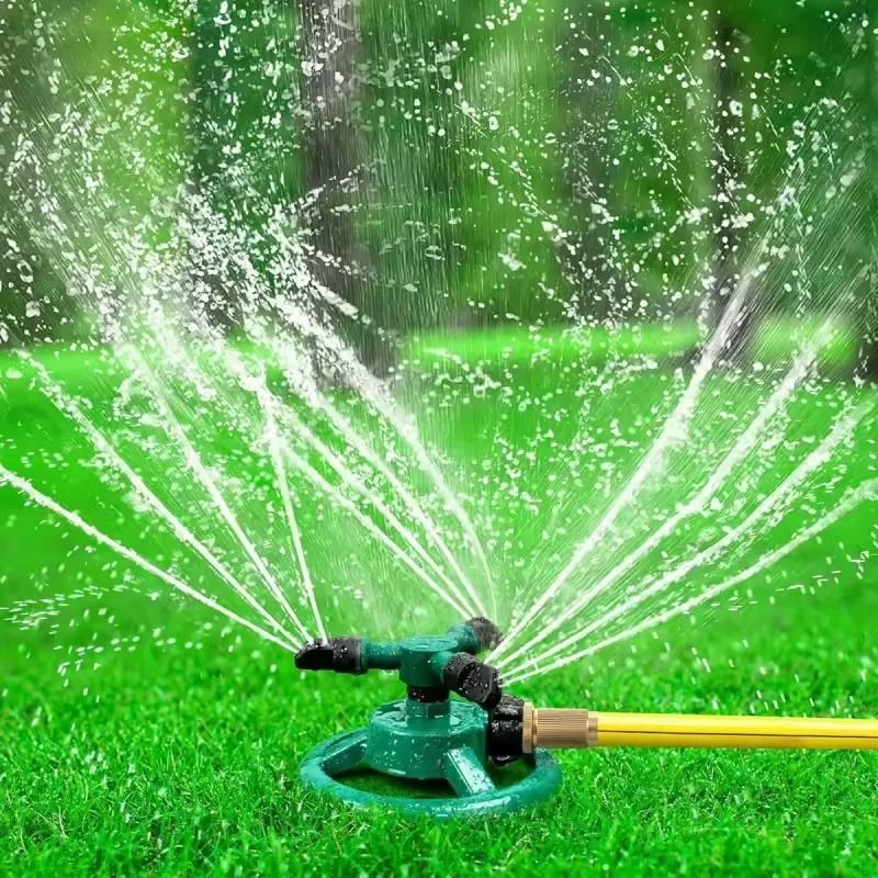 360° Auto-Rotating Garden Sprinkler Nozzle