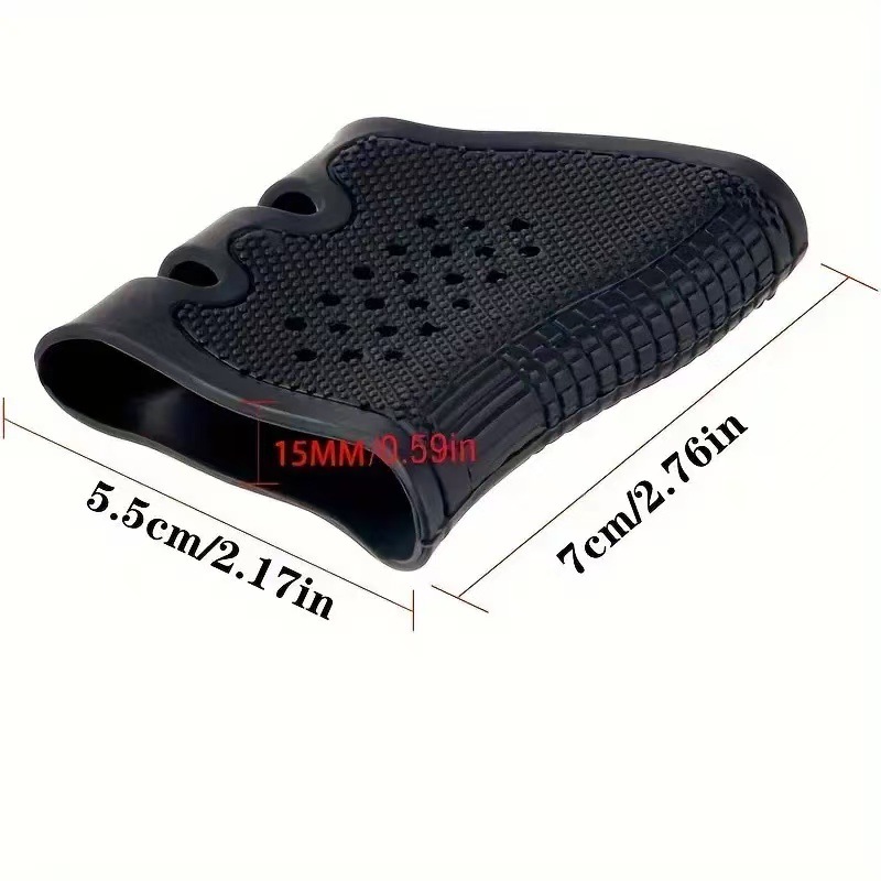 Tactical Pistol Rubber Grip Anti-Slip Glove for Glock  Durable Hunting & Gun Accessories