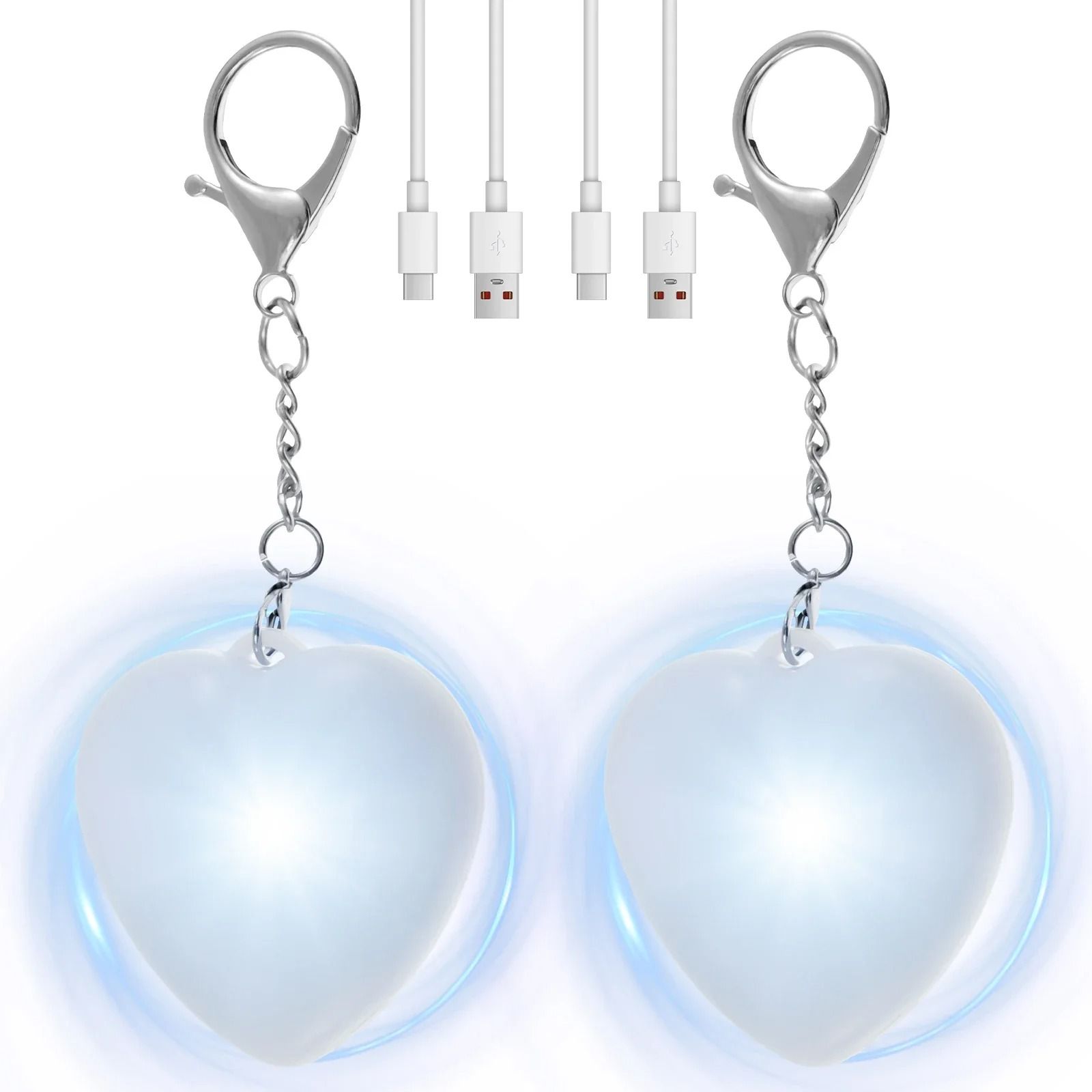 Purse Heart LED Light Handbag Lamp Sensor Activated Portable Bag Light for Women