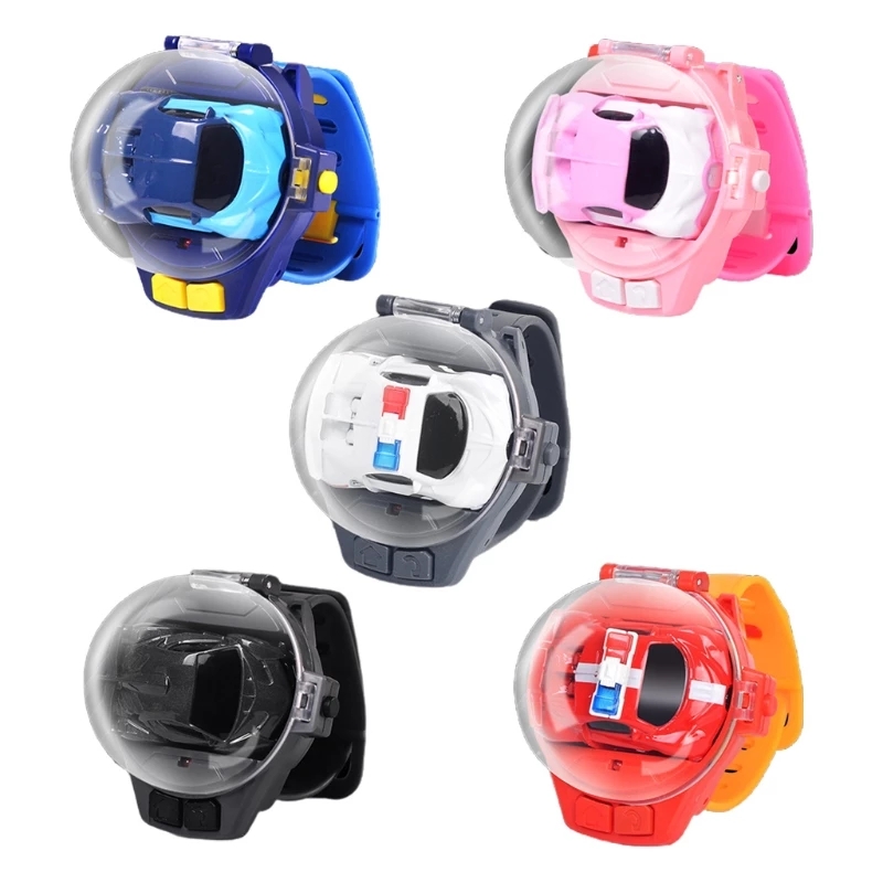 Mini Watch Car Parent Child Interaction, Remote Control Car Electric Alloy, Children's Watch Racing Toy Gift