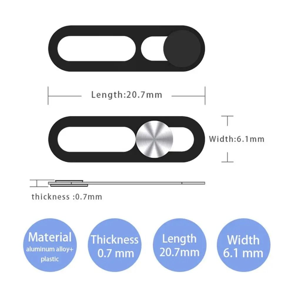 Metal Webcam Cover Series & Privacy-Calibration Logic