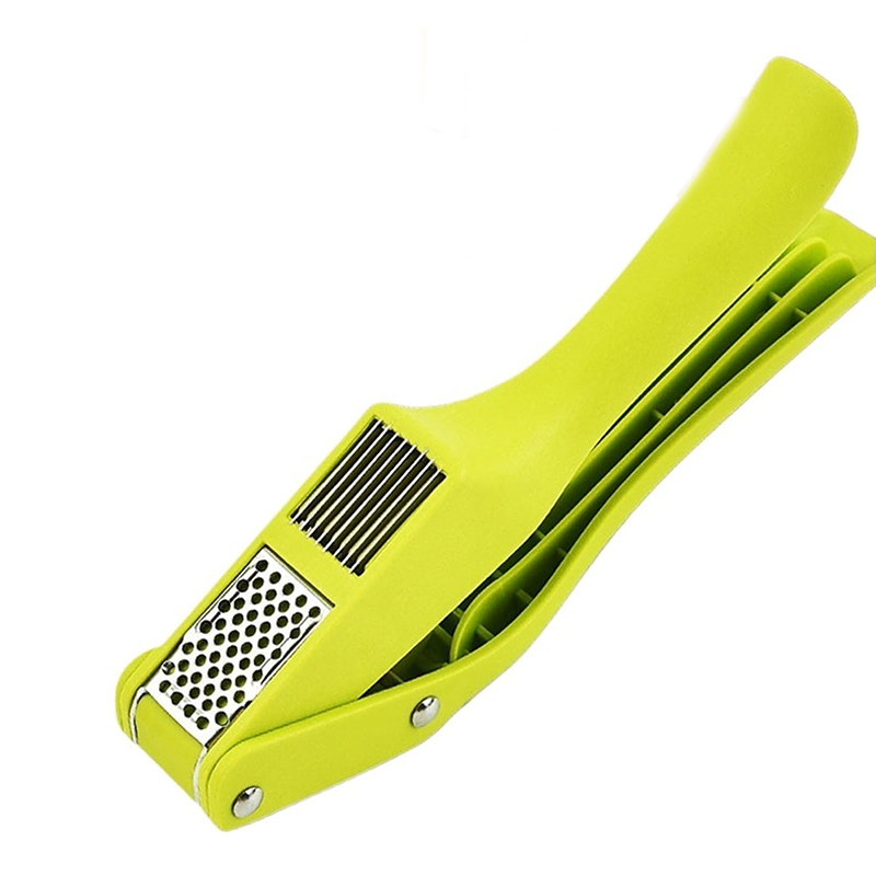 Garlic Press and Slicer Manual Garlic Crusher Kitchen Gadget