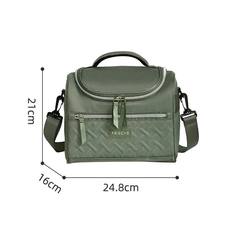 Premium Large-Capacity Insulated Shoulder Bento Bag