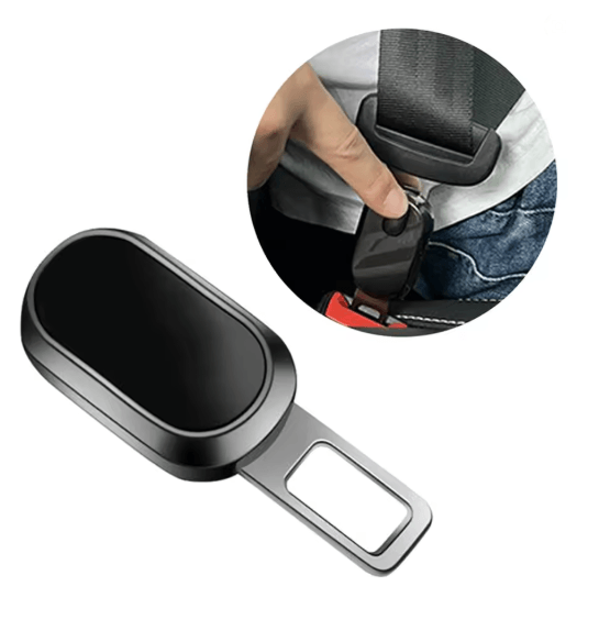 Metal Car Seat Belt Buckle Extender with One Button Release