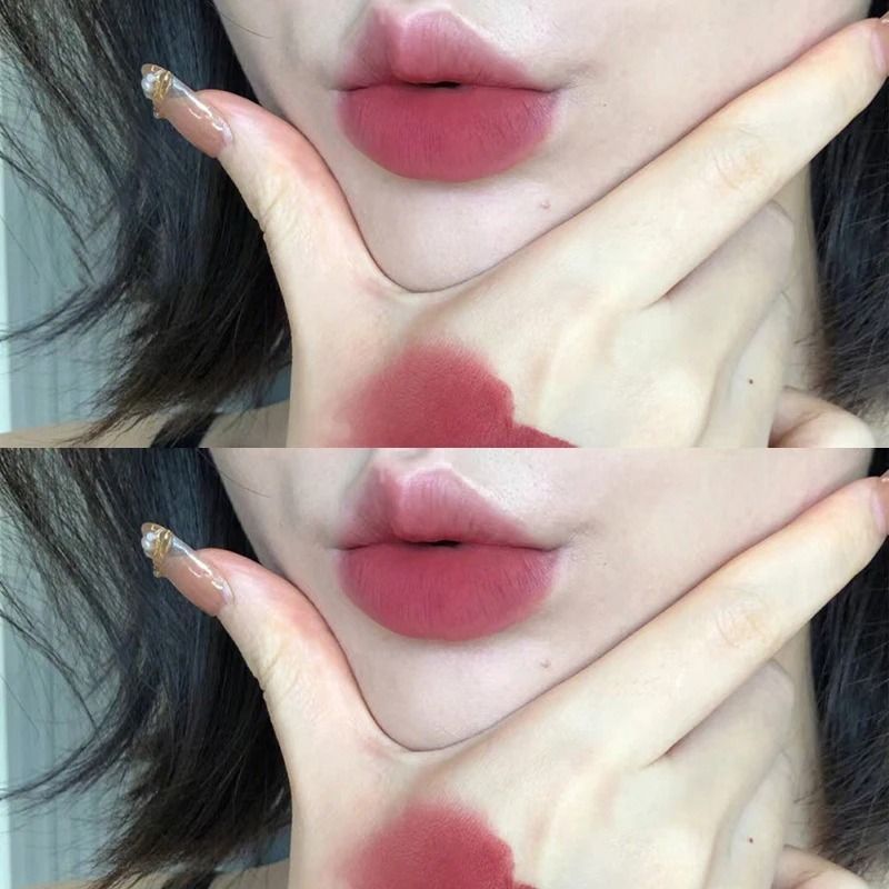 Silicone Velvet Matte Waterproof Lip Gloss Non-Stick Cup Liquid Lipstick