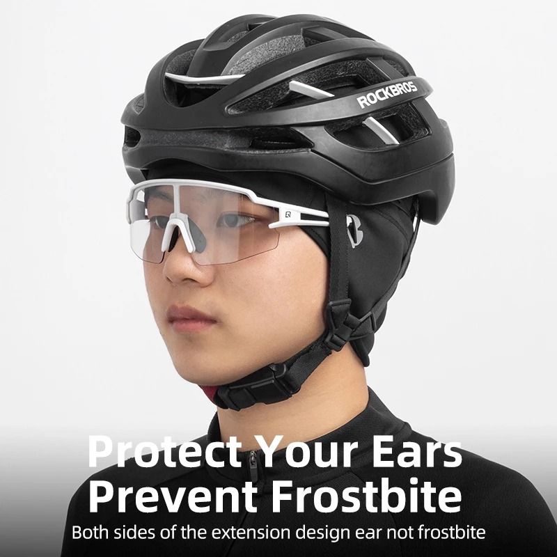 Winter Cycling Cap Windproof Thermal Fleece Bicycle Hat