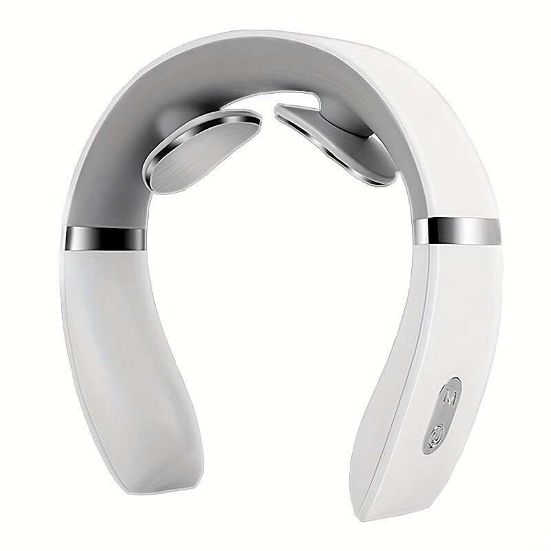Portable Cervical Massager for Neck & Shoulder Deep Tissue Warm Pressing for Tension Relief