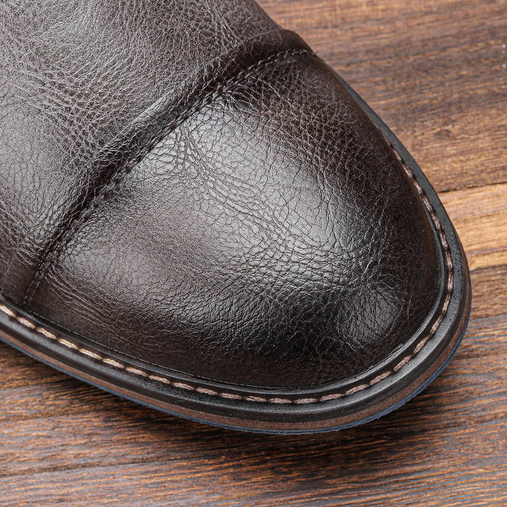 Stylish Mens Leather Ankle Boots Comfortable & Durable Footwear for Every Occasion