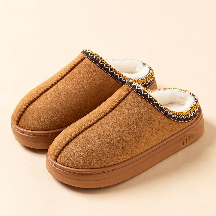 Winter Fuzzy Plush Comfort Slippers
