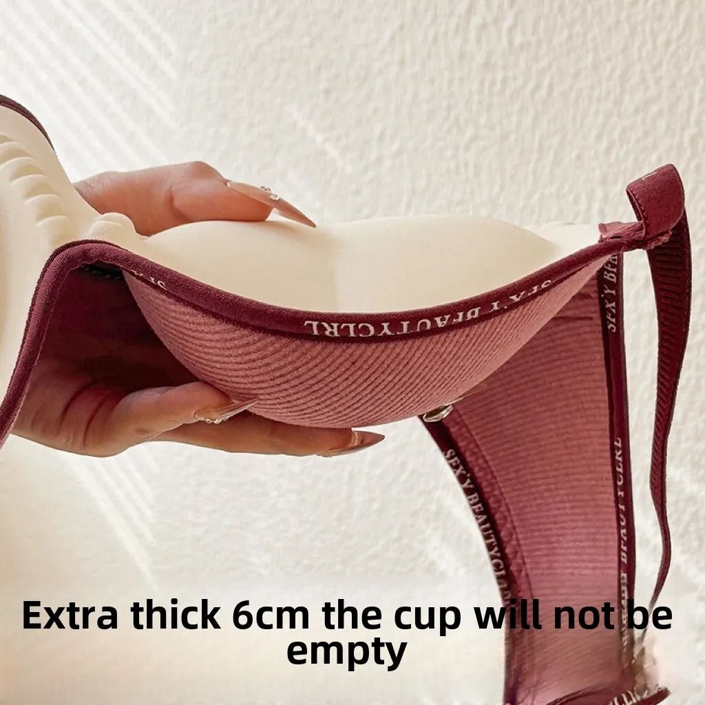 6cm Thickened Push-Up Wireless Seamless Bra