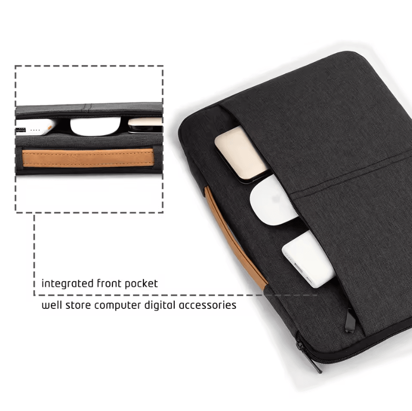 Shockproof Laptop Sleeve Bag – Slim Protective Notebook Case for MacBook, Dell & Lenovo (14–15.6 Inch)