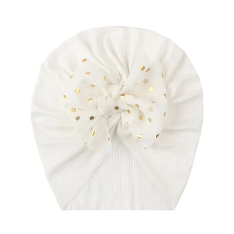 Lovely Shiny Bowknot Baby Hat