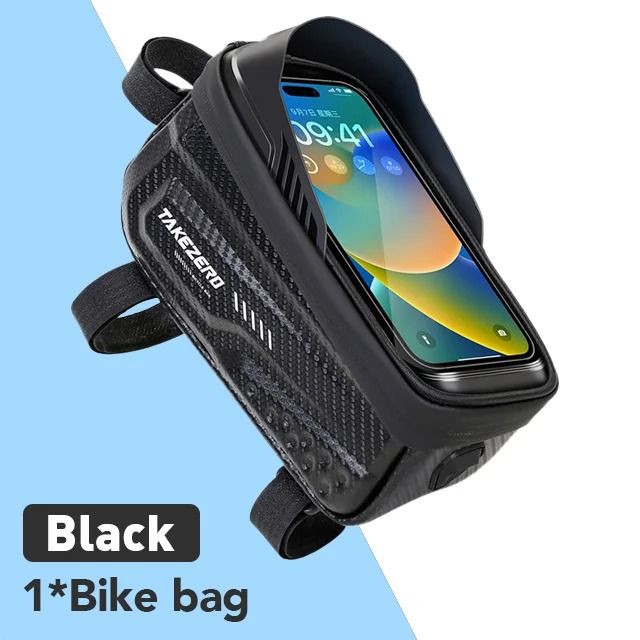 NEWBOLER Waterproof Bicycle Top Tube Bag – Touch Screen Phone Case