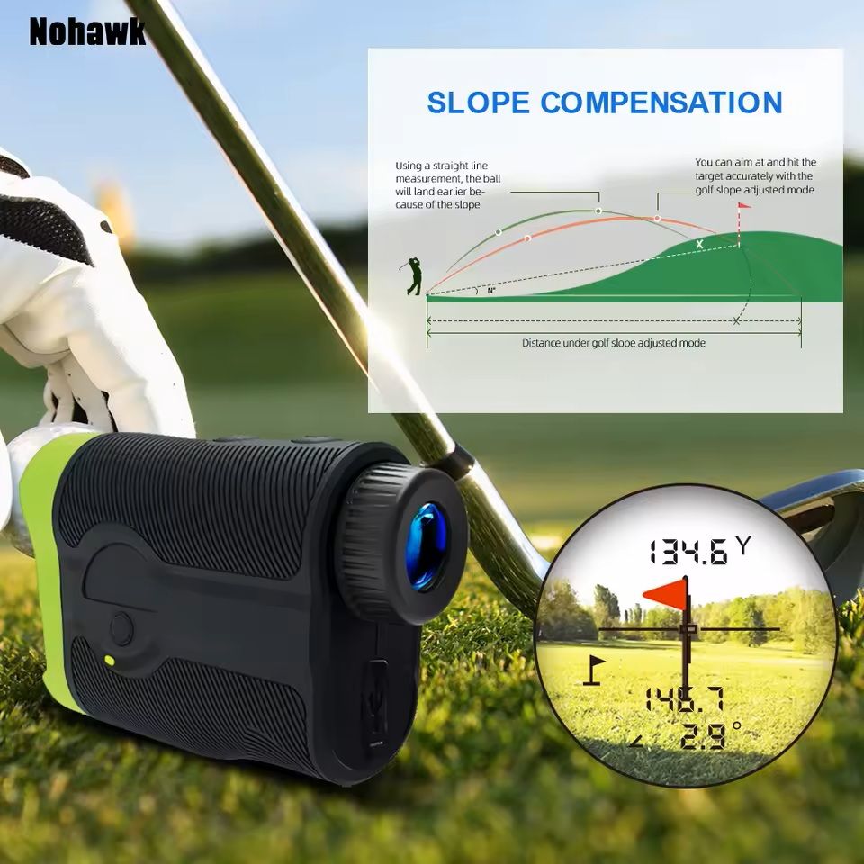 Multifunctional Golf Laser Rangefinder with Flag-Lock and Slope Mode