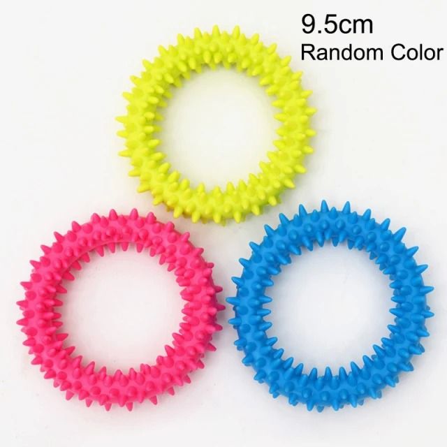 Soft Rubber Dog Chew Bone Toy