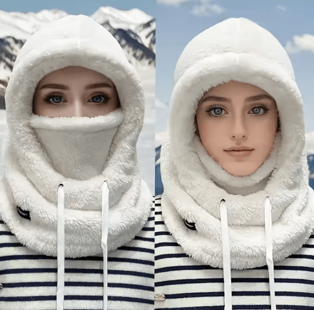 Thermal Fleece Balaclava Ski Mask Windproof Adjustable Winter Face & Neck Cover