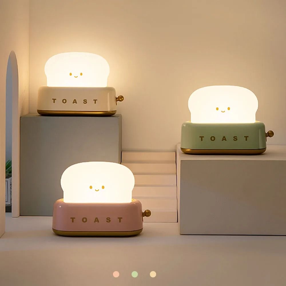 BANDIAN Bread Toast Cartoon LED Night Light