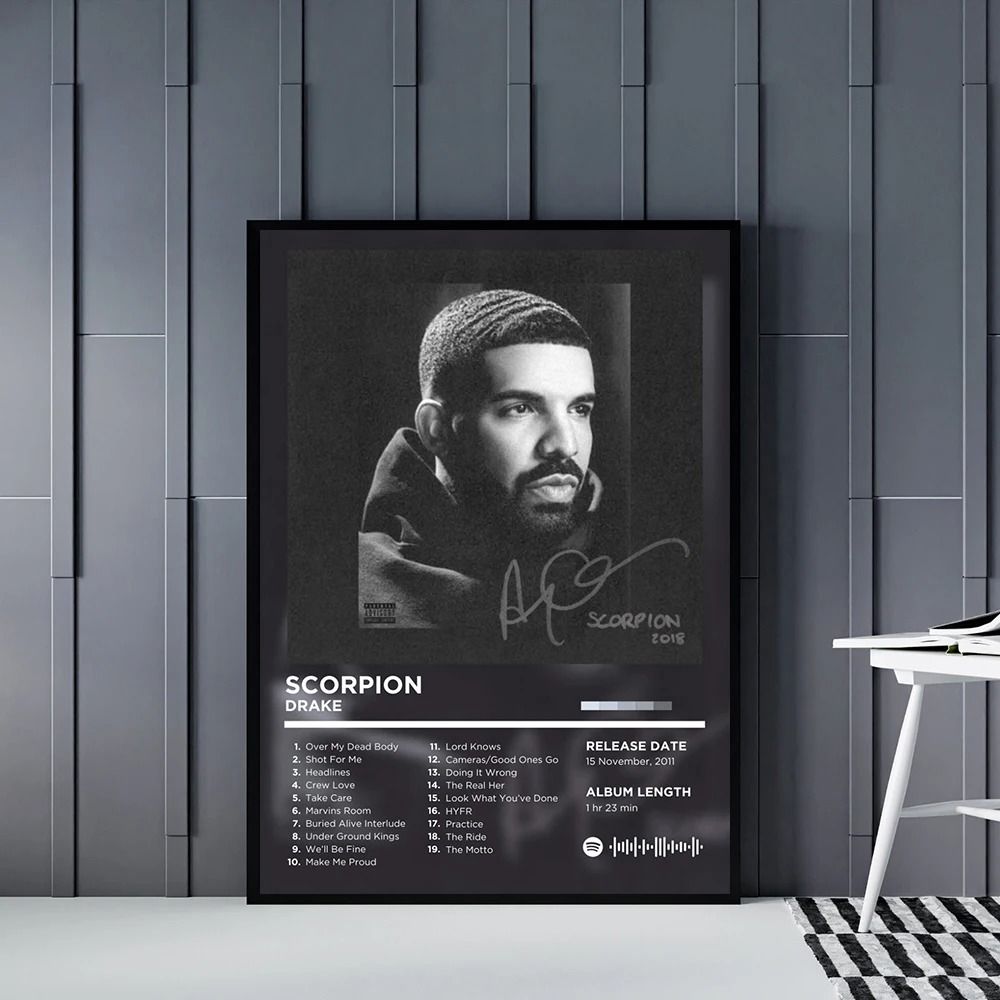 Modern Hip-Hop Heritage Retro Album Art Print