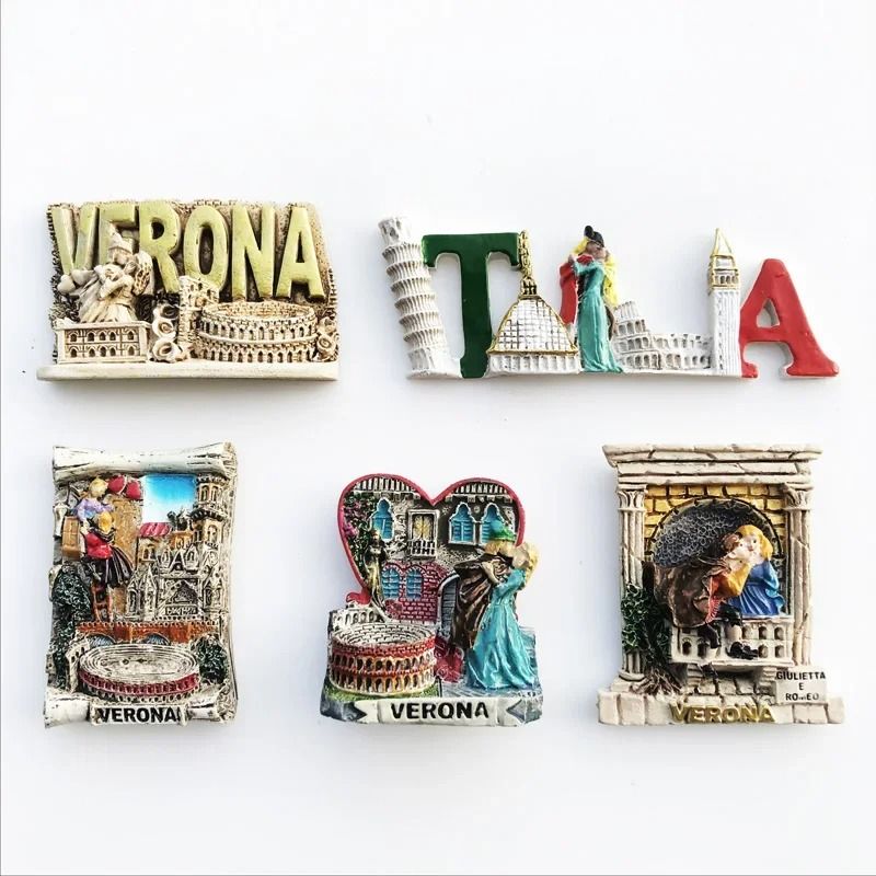 Verona Ancient City Magnet – High-Definition Italian Heritage Tourism Decor