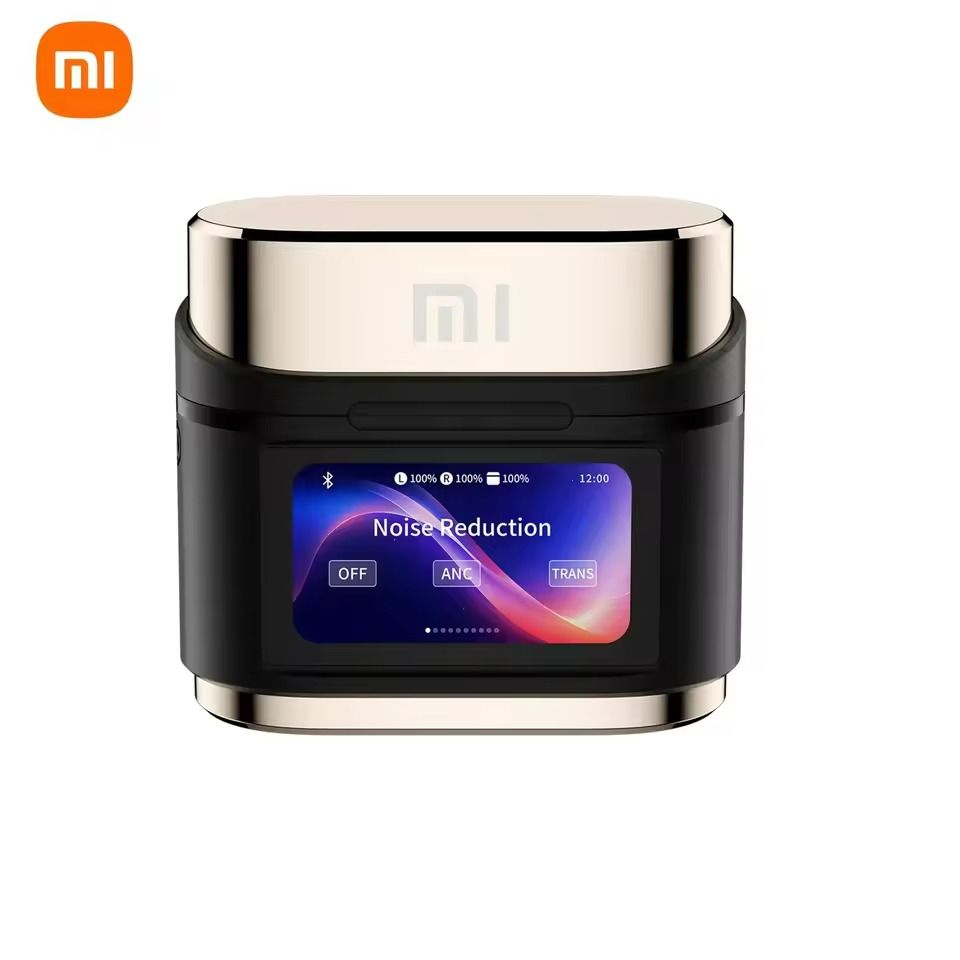 True Wireless Bluetooth Earphones with ANC Noise Cancelling and Digital Display