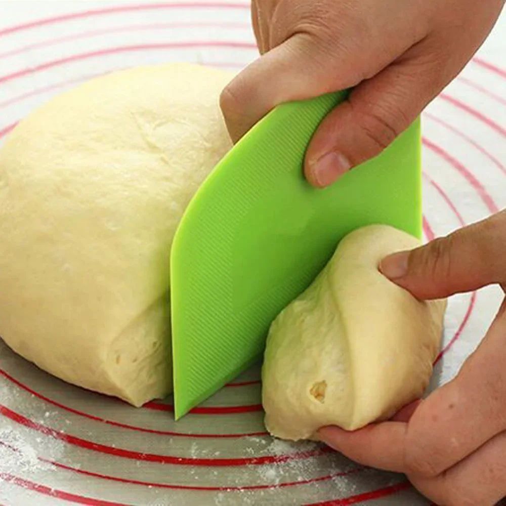 Multi-Purpose Dough Cutter & Dough Scraper for Baking, Bread & Pastry Prep