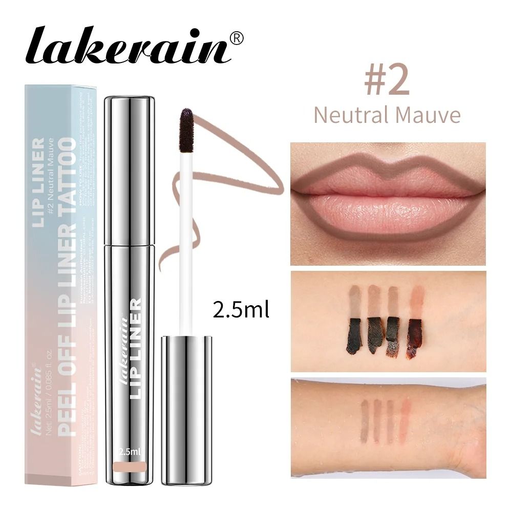 Highly Pigmented Peel-Off Lip Liner Tattoo