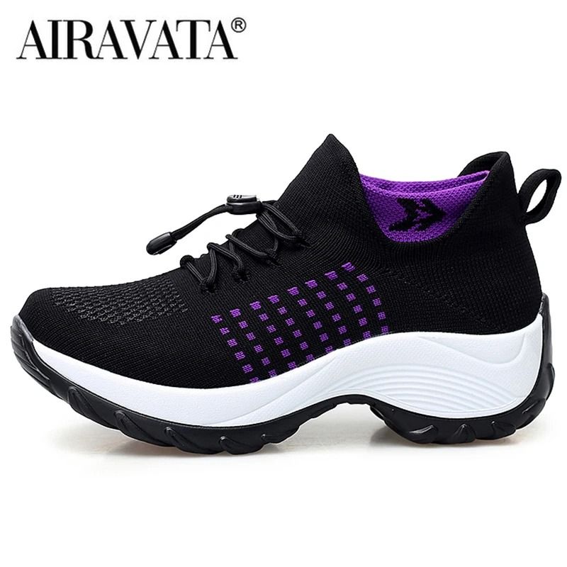 Women Breathable Walking Sneakers Non Slip Casual Shoes