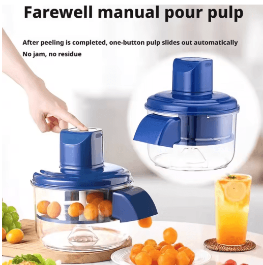 Smart Electric Grape and Garlic Peeling Machine Automatic Small Fruit Skin Remover Tool