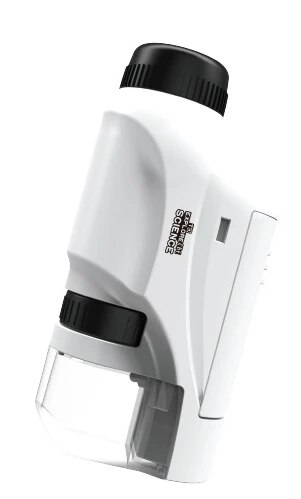 Handheld Microscope with LED Light  Battery Powered Kids Science Microscope