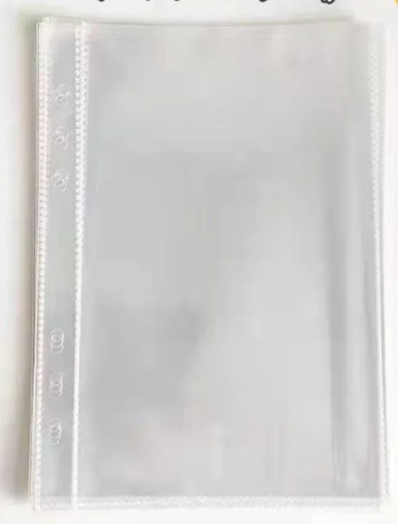 A5 White & Blue DIY Binder – Photocard Collect Book, Diary, and Agenda Planner Stationery