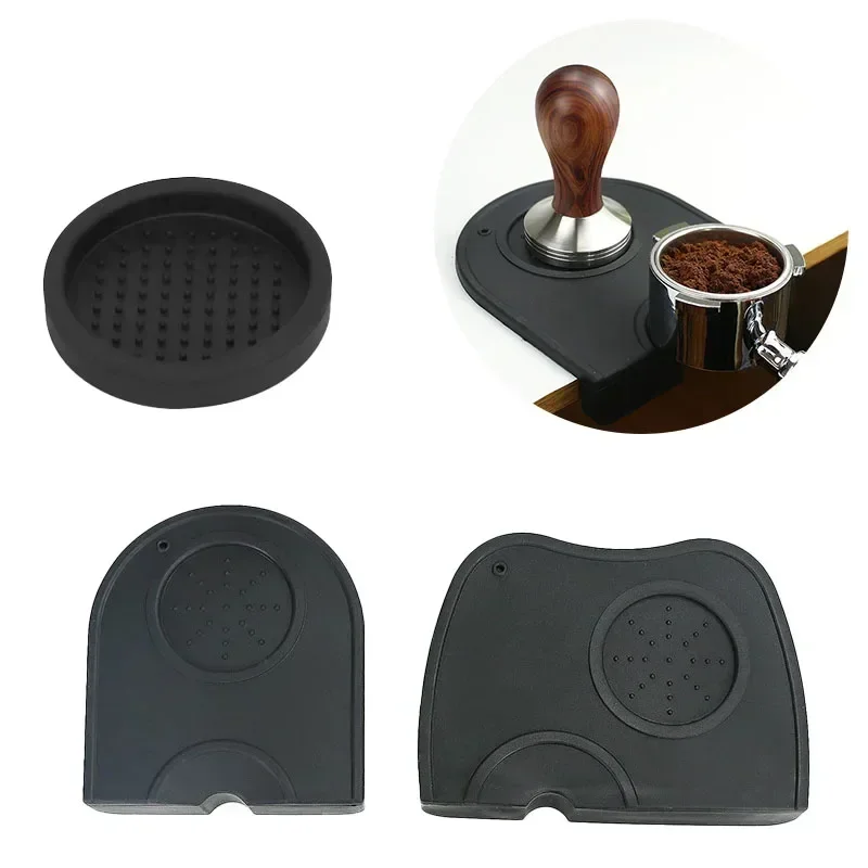 Mat Coffee Powder Pad Non-Slip Silicone Tamping Station Barista Tools for Home Kitchen