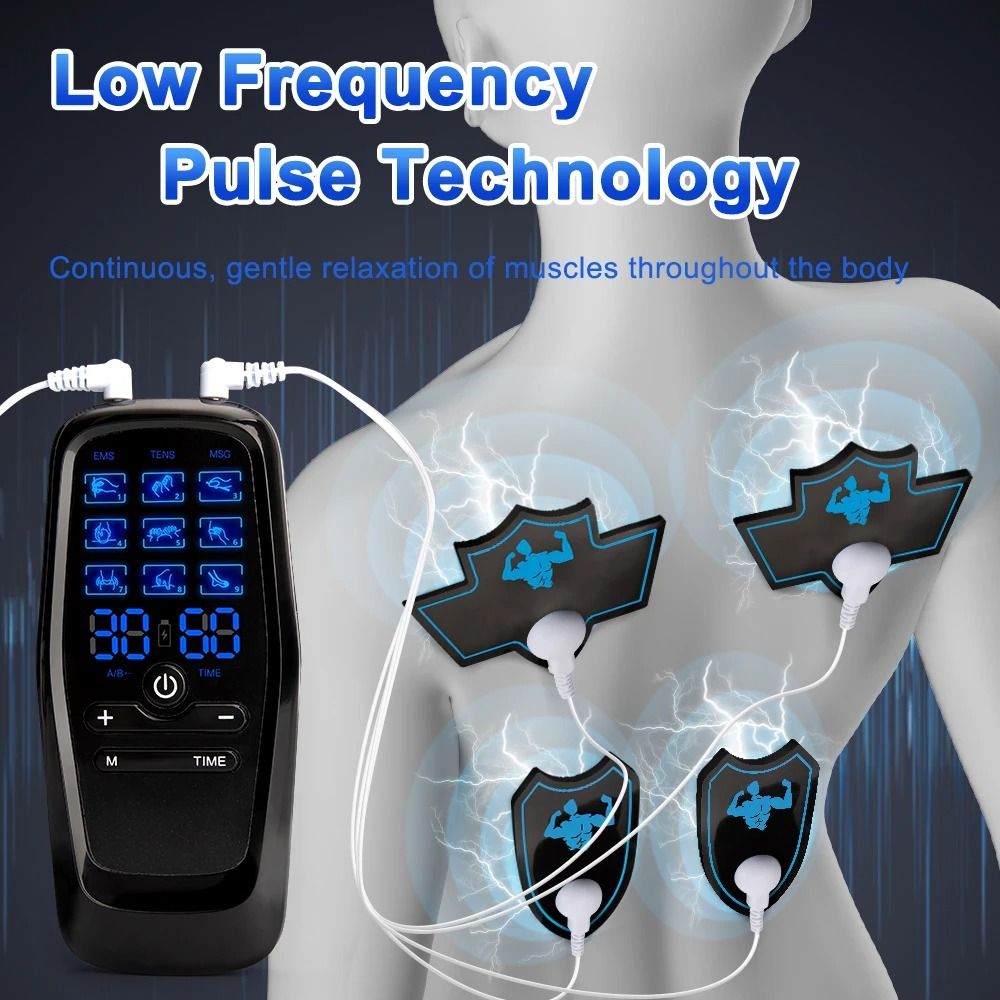 Physiotherapy Tens Ems Muscle Stimulator Digital Massage Therapy Machine