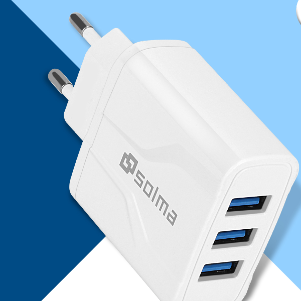 Led Wall Charging Plug Adapter Charger Charge For iPhone Samsung Xiaomi Mobile Fast Charging USB Block