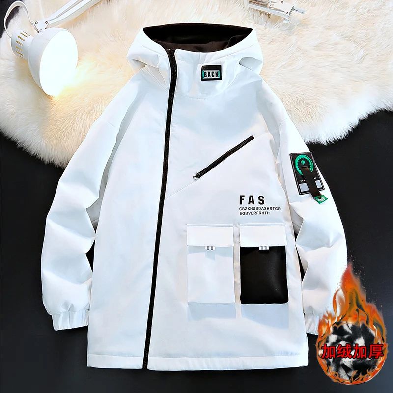 AeroFlex Men's Hooded Pilot Jacket – Zip-Up Baseball Style Streetwear Coat